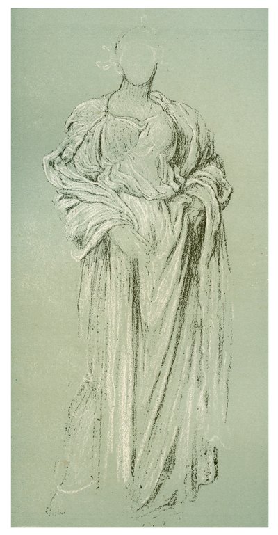 Studie af Daphnephoria, c1880-1882 af Frederic Leighton