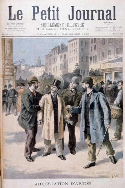 Arrestationen af Arton, 1895 af Frederic Lix