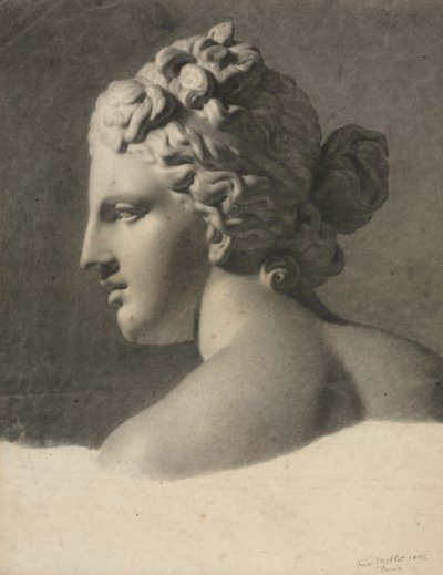 Studie af en gipsstøbning a la bosse, 1806. af Frederic Millet