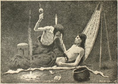 12 Kap.15 Min bror Rejs dig, bliv fyldt med styrke. af Frederic Remington