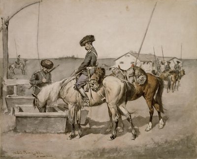 En kosak fra Amoor af Frederic Remington