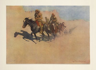 Jedediah Smith, fra Colliers Weekly, pub. 1906 af Frederic Remington