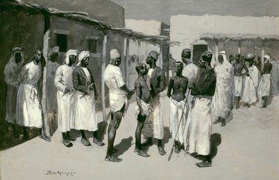 Slavemarked af Frederic Remington