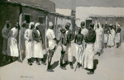 Slavemarked af Frederic Remington