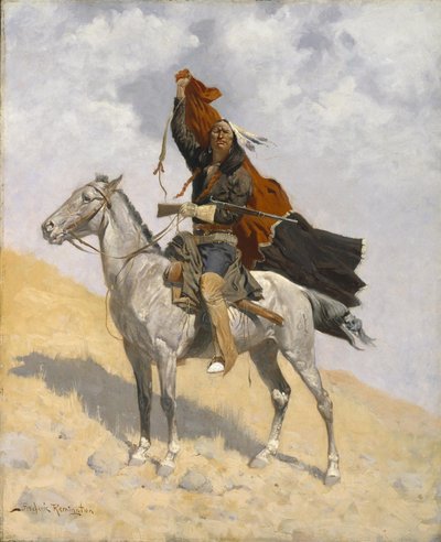 Tæppe-signalet af Frederic Remington