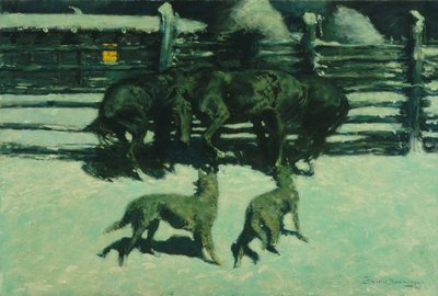 Kaldet på hjælp af Frederic Remington