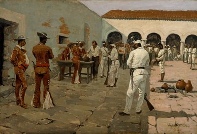 Mier-ekspeditionen: Tegningen af den sorte bønne af Frederic Remington
