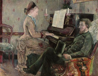 Et fanget publikum, 1877 af Frederic Samuel Cordey