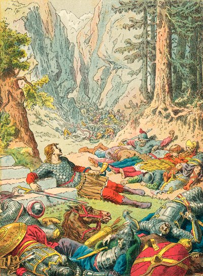 Roland i Roncevaux af Frederic Theodore Lix