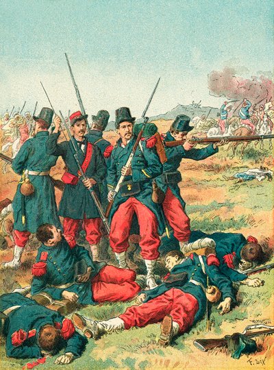 Sergent Blandan af Frederic Theodore Lix