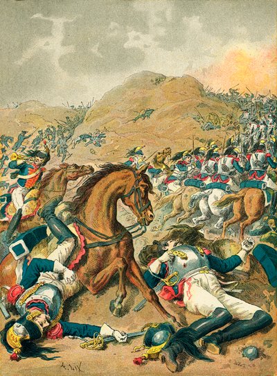 Slaget ved Moskva af Frederic Theodore Lix