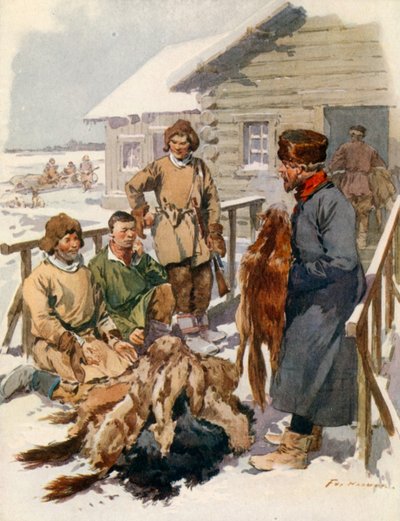 En nordlig Pelshandler af Frederic de Haenen