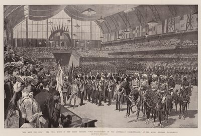 God save the King, den sidste scene i den store forestilling, indvielsen af det australske Commonwealth, ved den kongelige militærturnering af Frederic de Haenen