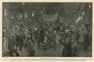 Ladysmith-dag i Pall Mall af Frederic de Haenen