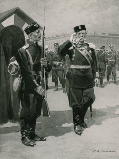 Officer og Sentinel af Frederic de Haenen
