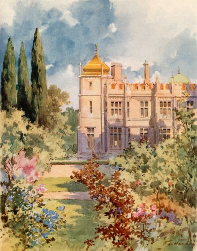 Royal Palace, Livadia, Krim af Frederic de Haenen