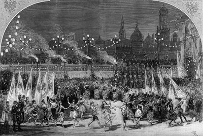 Teaterfremstilling: "" Michel Strogoff"" af Jules Verne (1828-1905) og Adolphe d
