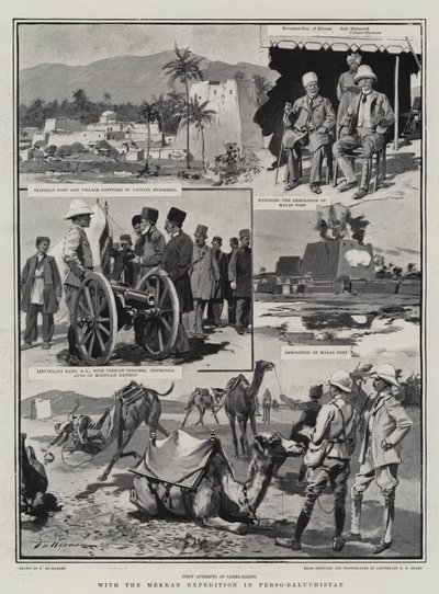 Med Mekran-ekspeditionen i Perso-Baluchistan af Frederic de Haenen