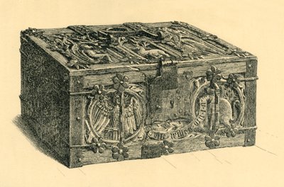 Kist, c1400, 1881. af Frederick Albert Slocombe