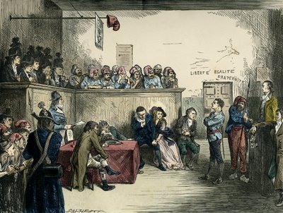 En fortælling om to byer af Dickens af Frederick Barnard