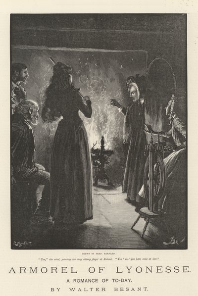 Armorel of Lyonesse, A Romance of To-Day, af Walter Besant af Frederick Barnard