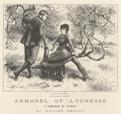 Armorel of Lyonesse, A Romance of To-Day, af Walter Besant af Frederick Barnard