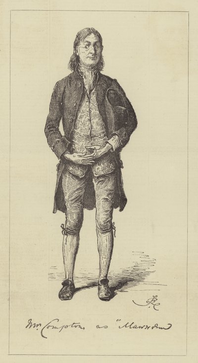 Mr Compton af Frederick Barnard