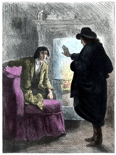 The Haunted Man af Charles Dickens af Frederick Barnard