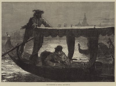 Bryllupsrejsen i Venedig af Frederick Barnard