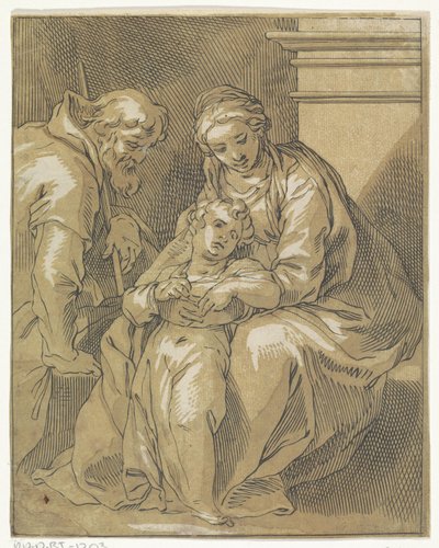 Hellige Familie af Frederick Bloemaert