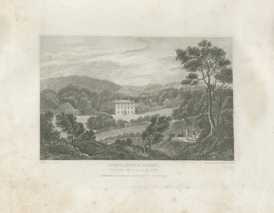 Colton - Bellamour House: gravering, nd [c 1830] af Frederick Calvert