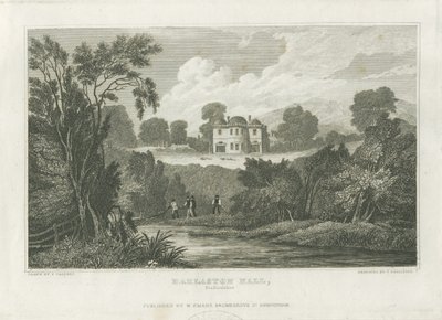 Darlaston Hall: gravering, nd [c 1830] af Frederick Calvert