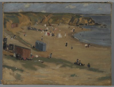Le Pouldu landskab, ca. 1901 af Frederick Carl Frieseke