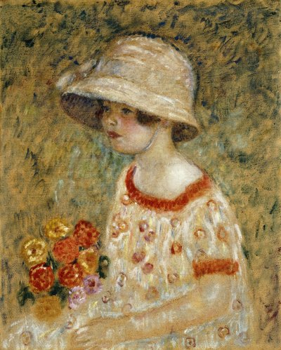 Portræt af Frances Kilmer af Frederick Carl Frieseke