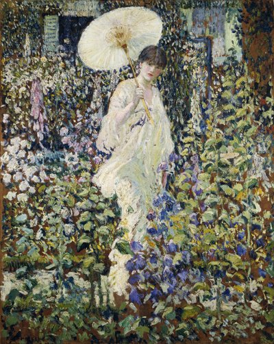 Sol og Vind af Frederick Carl Frieseke
