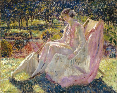 Solbad, ca. 1913 af Frederick Carl Frieseke