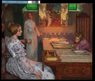 Dagens Afslutning af Frederick Cayley Robinson