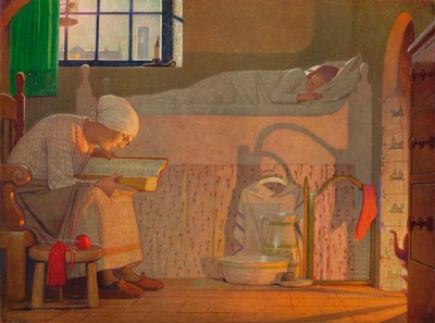 Ordet, c1922 af Frederick Cayley Robinson