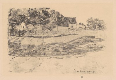 Eftermiddagsskygger, 1918. af Frederick Childe Hassam