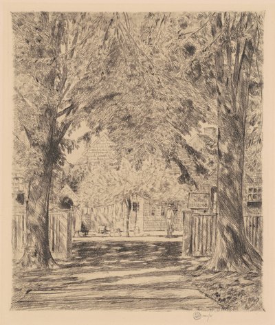 En Easthampton Idyll, 1923. af Frederick Childe Hassam