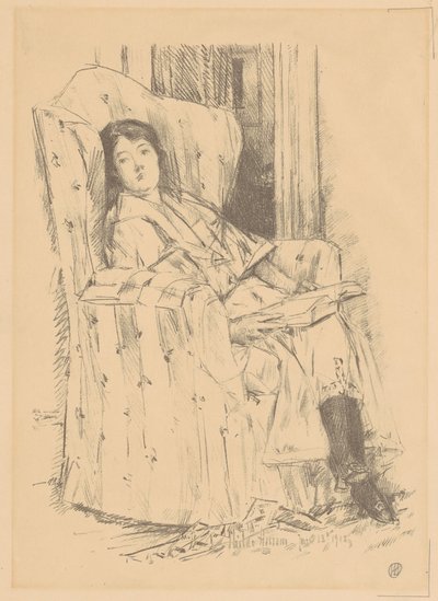 Deshaville, 1918. af Frederick Childe Hassam