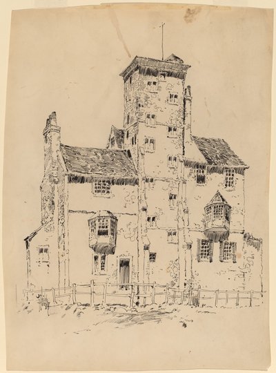 Norman Structure, 1885. af Frederick Childe Hassam