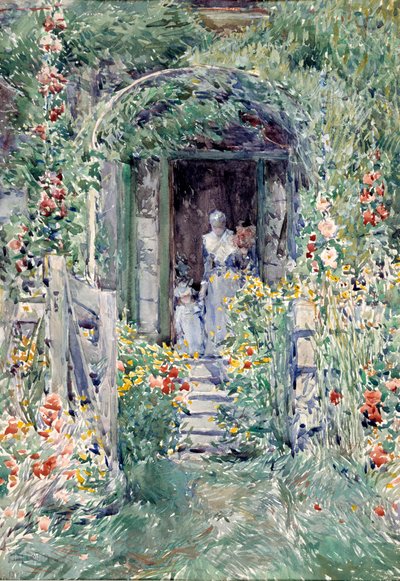 Haven i sin herlighed, 1892. af Frederick Childe Hassam