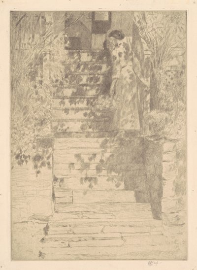 Trinene, 1915. af Frederick Childe Hassam
