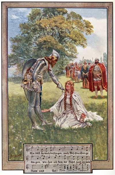 He Forbids the Questions, illustration fra 