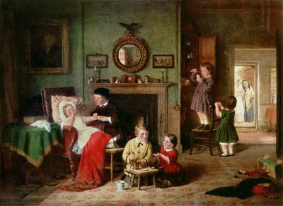 Spiller hos læger af Frederick Daniel Hardy