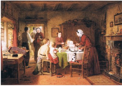 Den første fødselsdagsfest af Frederick Daniel Hardy