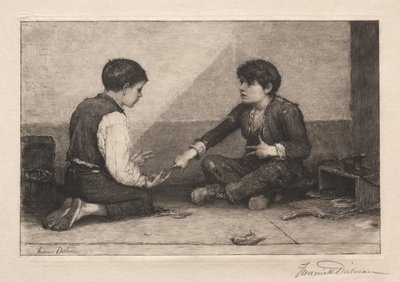 Moraspillerne, 1883. af Frederick Dielman