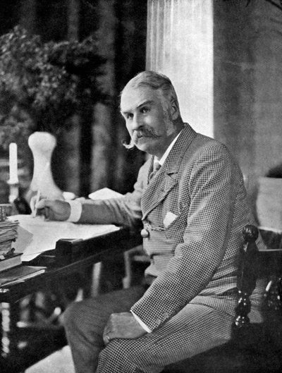 Sir William Schwenck Gilbert 1836-1911, engelsk dramatiker og humorist, 1911-1912. af Frederick Downer and Sons