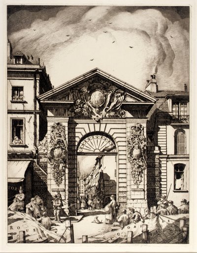 Rouen, Porte de Guillaume af Frederick G. Hall